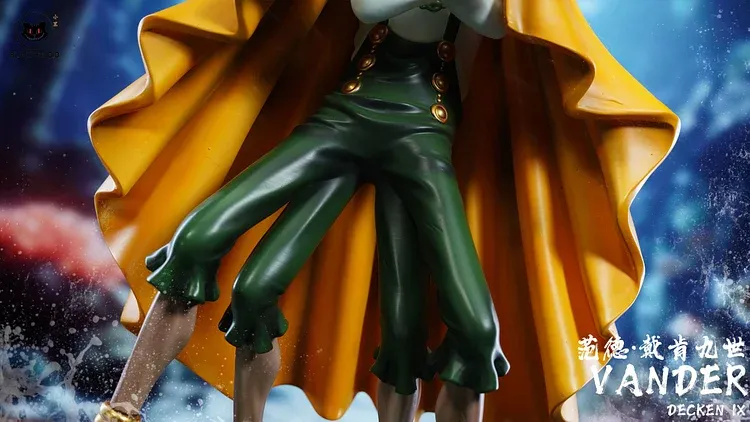 ONE PIECE-VANDER DECKEN IX STATUE GK-BLACK STUDIO Pre-sale