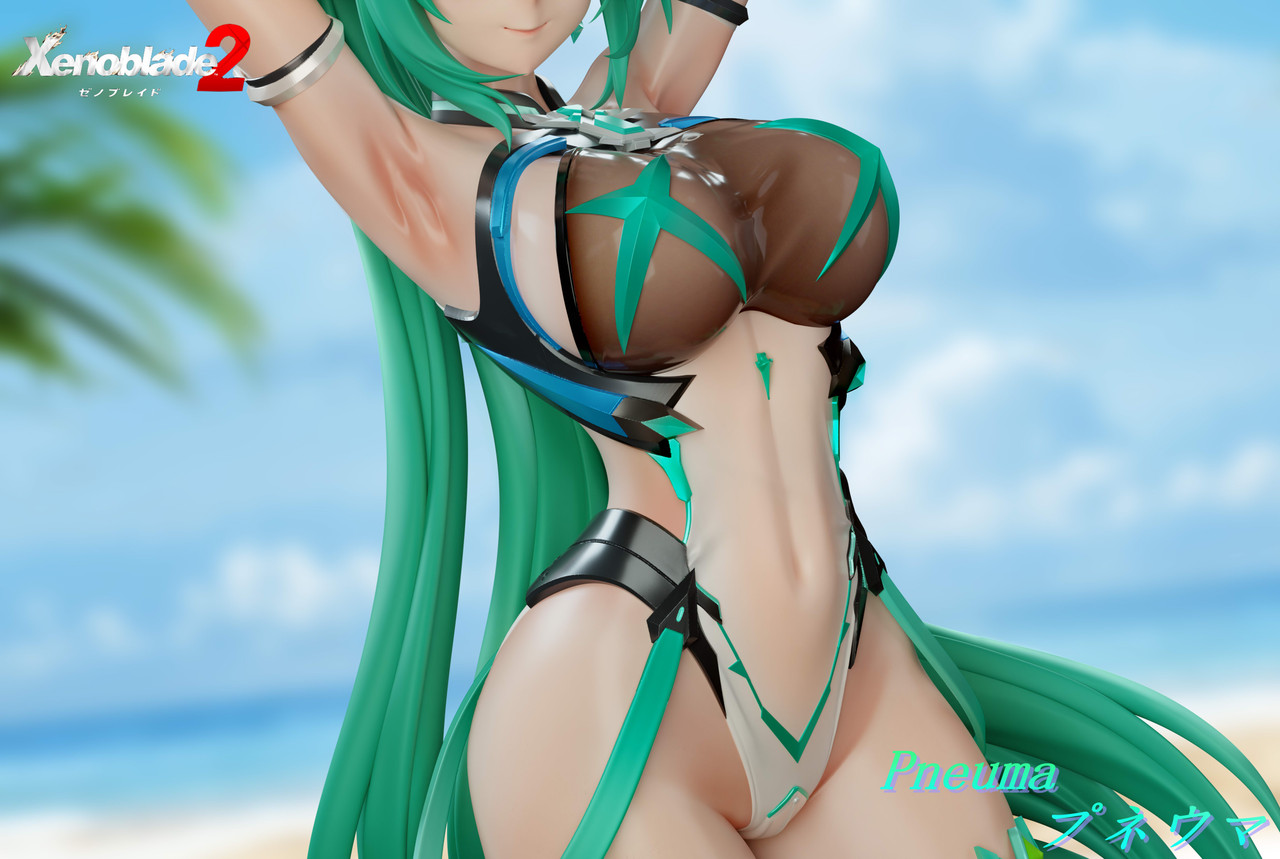 Xenoblade Chronicles 2 Swimsuit Pneuma Statue(GK) (Adult 18+)-BGA Studio