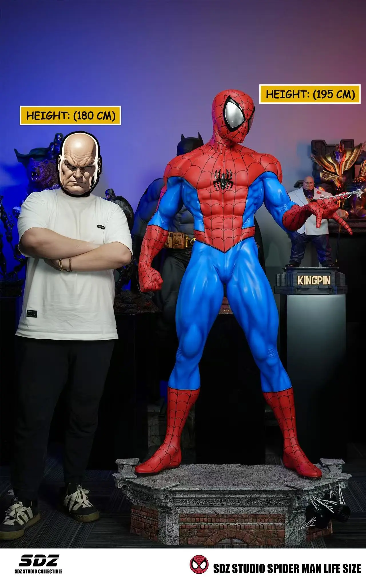 SDZ Studio - Spider-Man Comic Classic Spider-Man Life-Size Statue(GK)