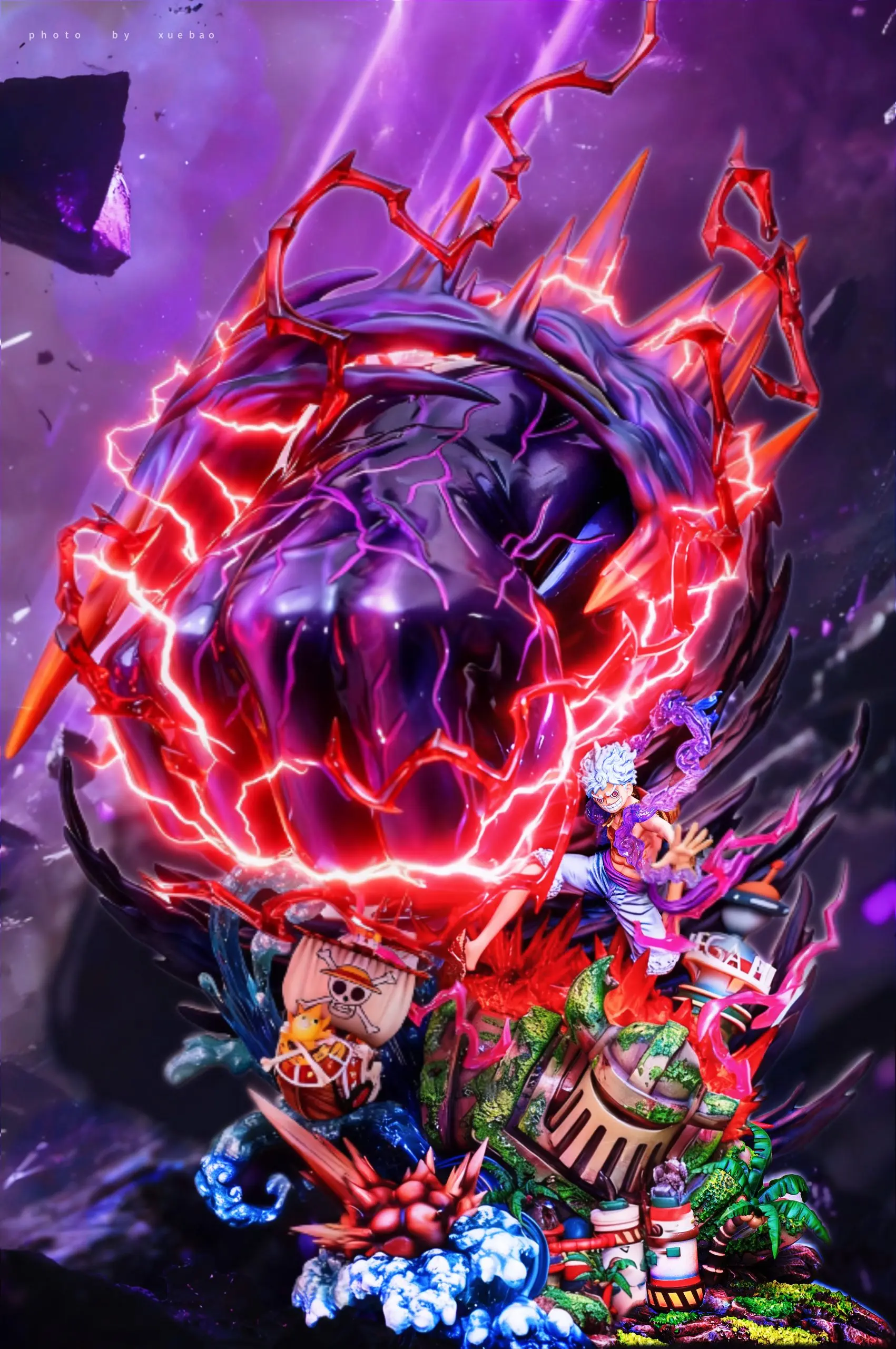 Seven Studio - One Piece Warhead Nika Luffy Statue(GK)