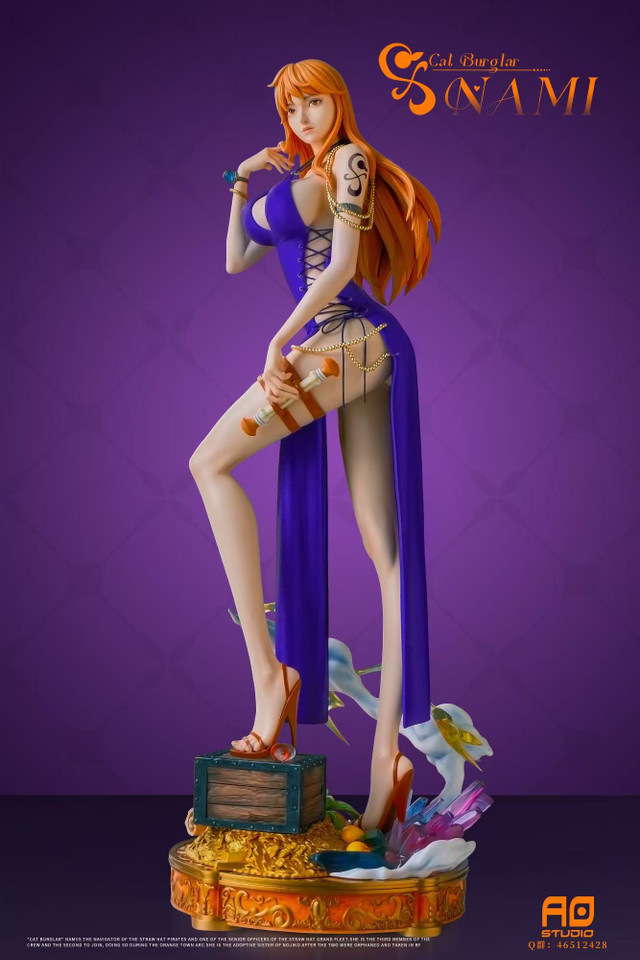 One Piece Nami 1/4 & 1/6 Statue(GK) (Adult 18+)-AO Studio
