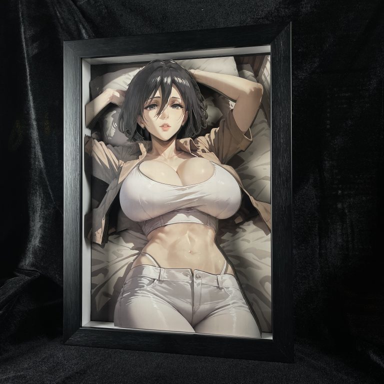 Attack on Titan Mikasa Ackerman 3D Decorative Painting (Adult 18+), in stock
