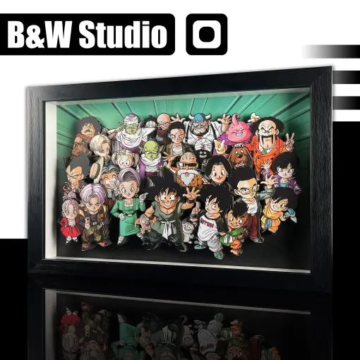 B&W Studio - Dragon Ball Ending 3D Decorative Painting Dragon Ball 