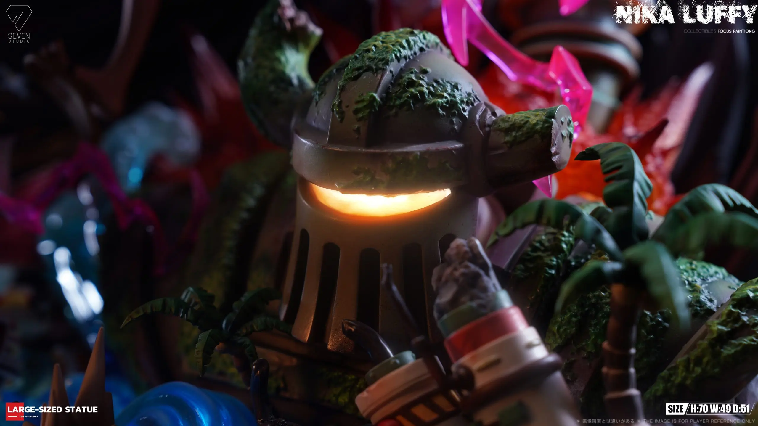 Seven Studio - One Piece Warhead Nika Luffy Statue(GK)