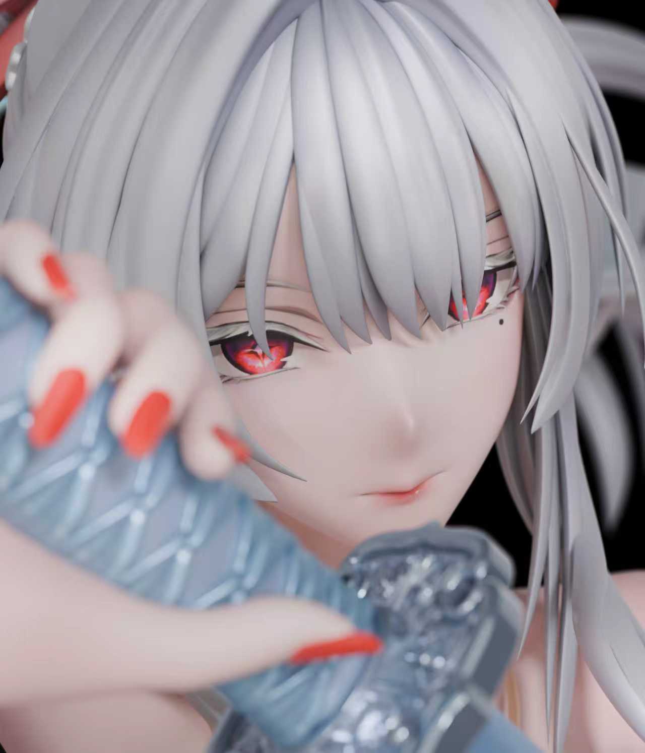 Mi Yin Studio Scarlet Snow statues