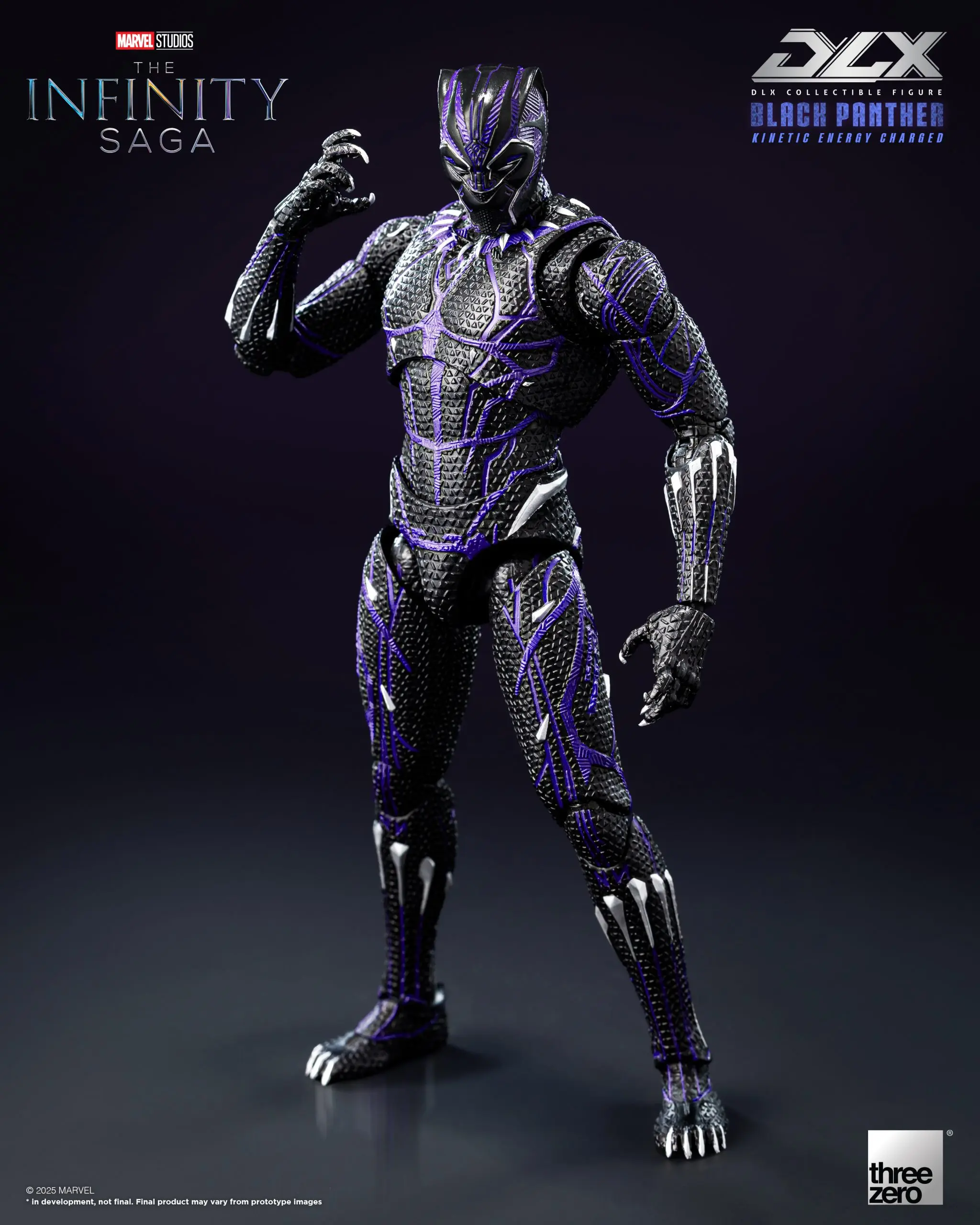 Threezero - Marvel Studios: The Infinity Saga DLX Black Panther (Kinetic Energy Charged) 3Z08210C0 (Licensed)Statue(GK)(Adult 18+) 