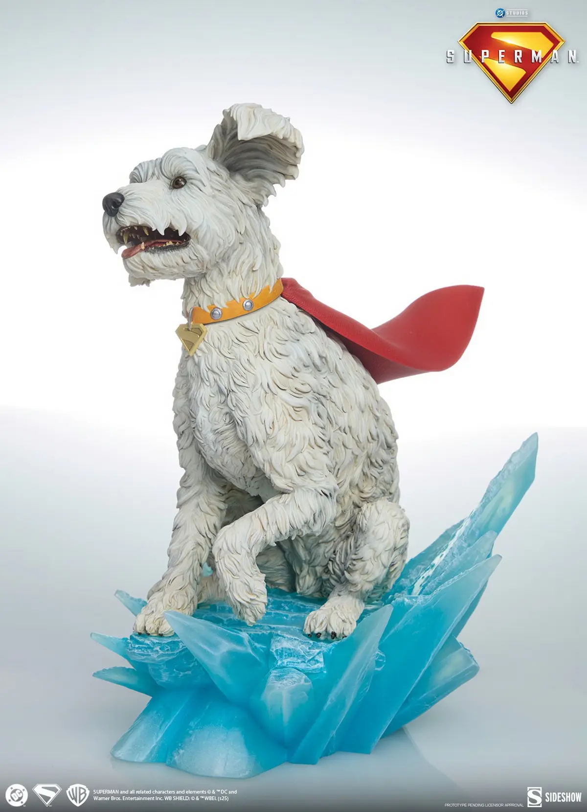 Collectibles DC Comics Superman & Krypto 300982 300997 (Licensed)Statue(GK) -Sideshow Collectibles
