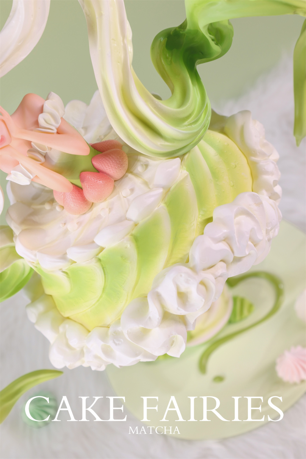 Cake Fairies Strawberry & Matcha (Licensed) Statue(GK)-WeArtDoing Studio