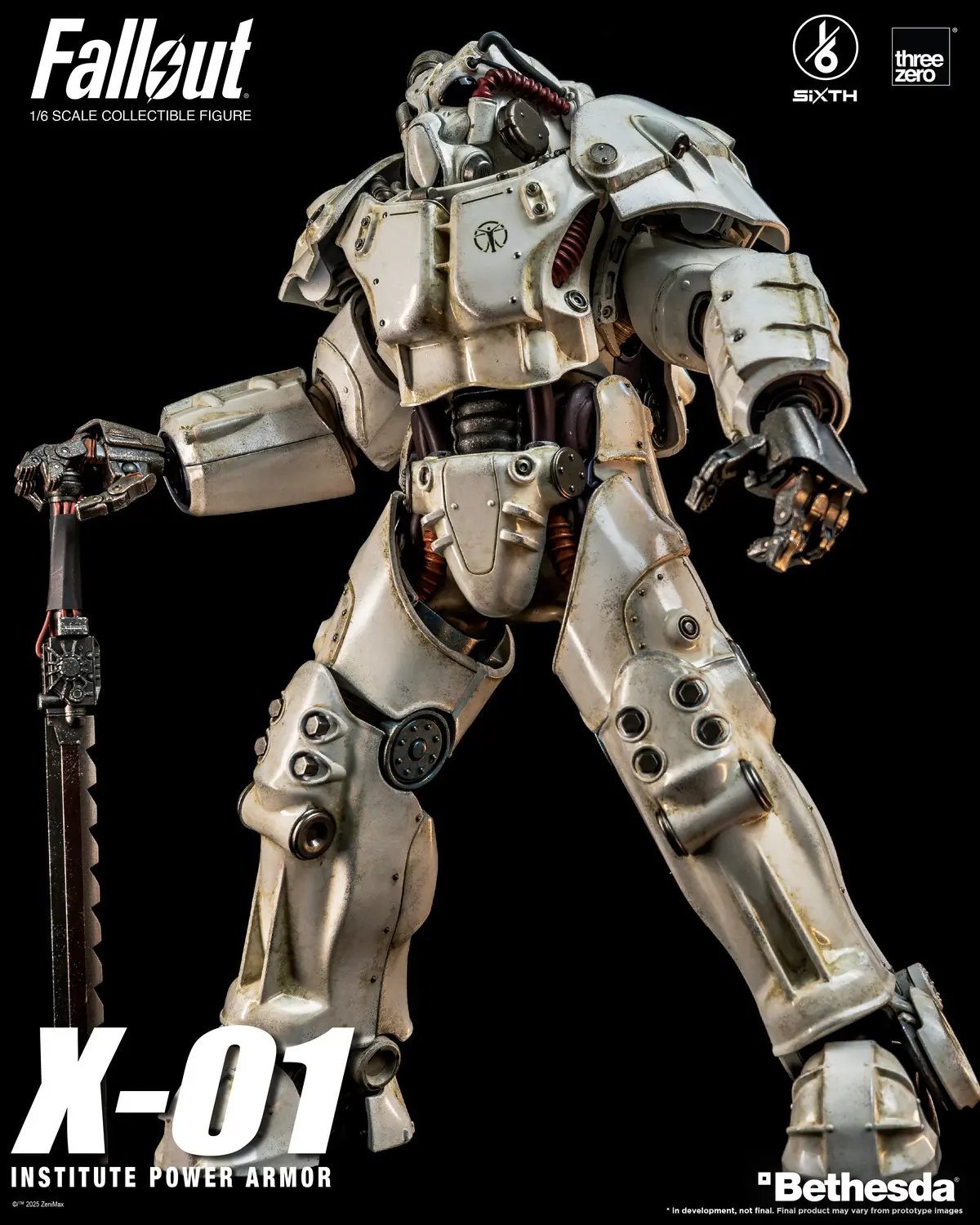 Threezero - Fallout 1/6 X-01 Institute Power Armor 3Z10030W0 (Licensed)Statue(GK) 