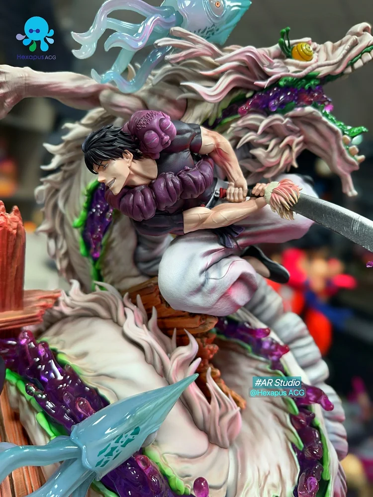 Jujutsu Kaisen Shimoto Masaru VS Fushiguro Touji 1/6 STATUE GK-ARS STUDIO Pre-sale