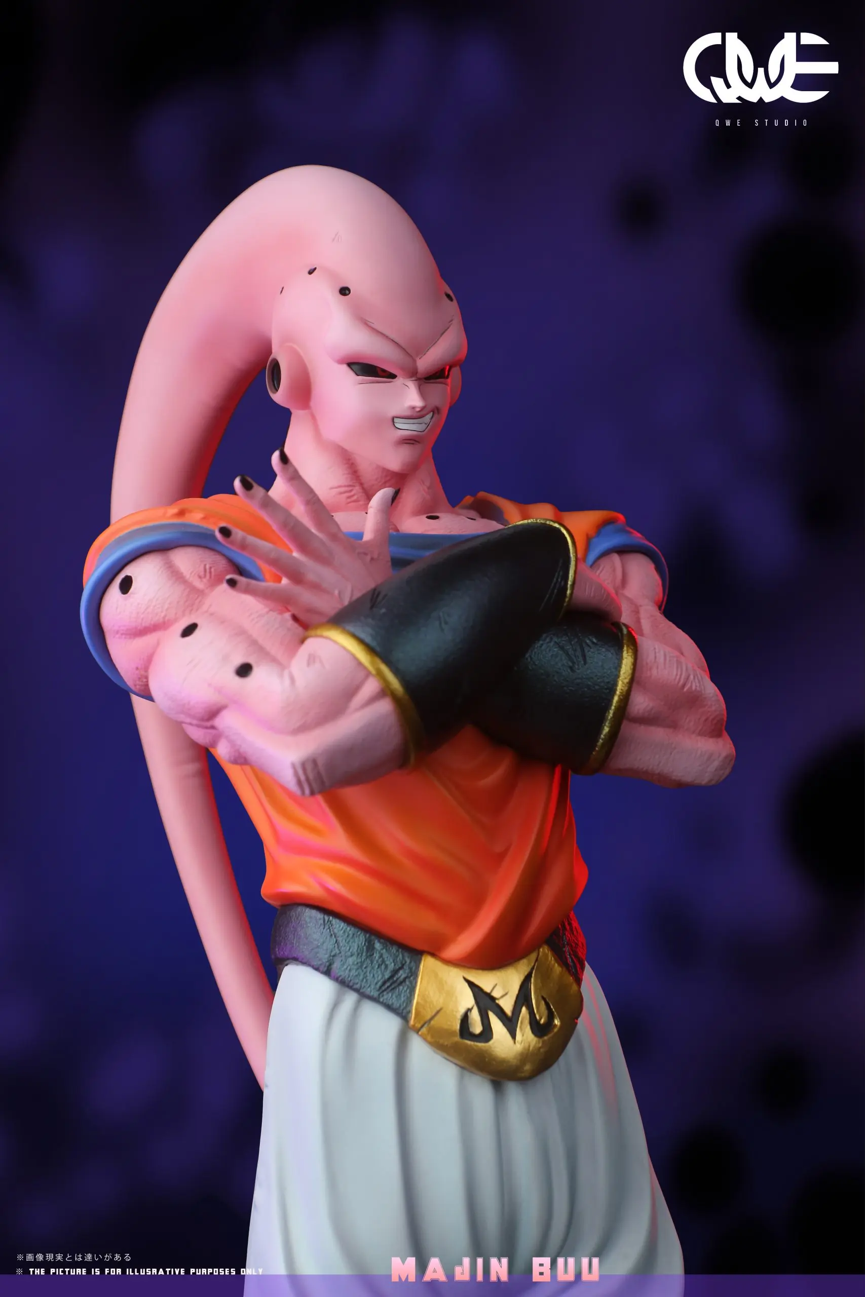 QWE Studio - Dragon Ball Buu who looks down on others #3 Gohan Buu Statue(GK)