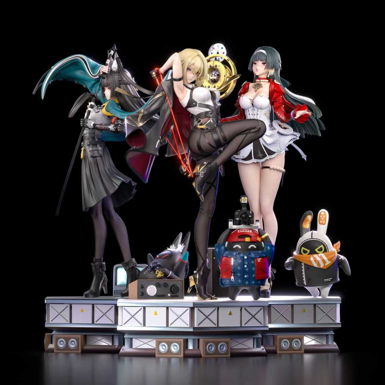 Hakimi Studio Astra Yao Hoshimi Miyabi Evelyn Chevalier Zenless Zone Zero statues