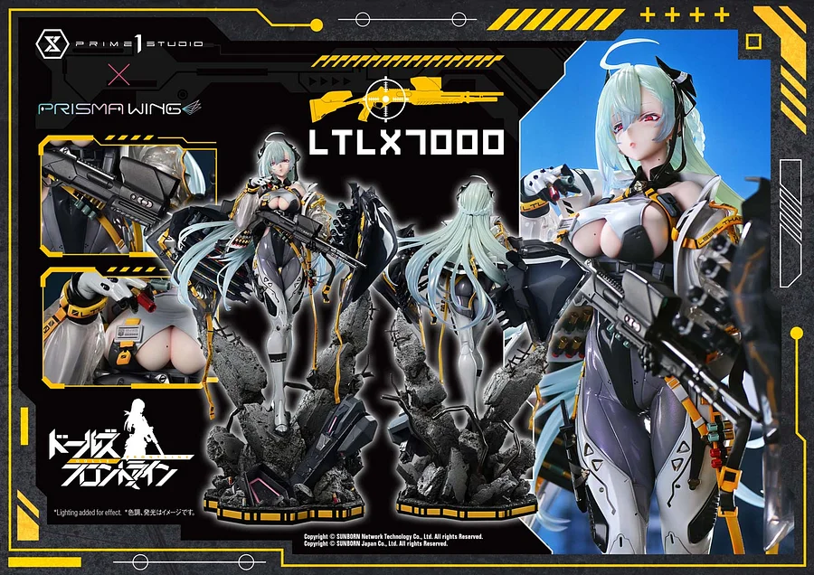 Girls Frontline LTLX7000 1/4 Action Figure Statue(GK) -Prime 1 Studio