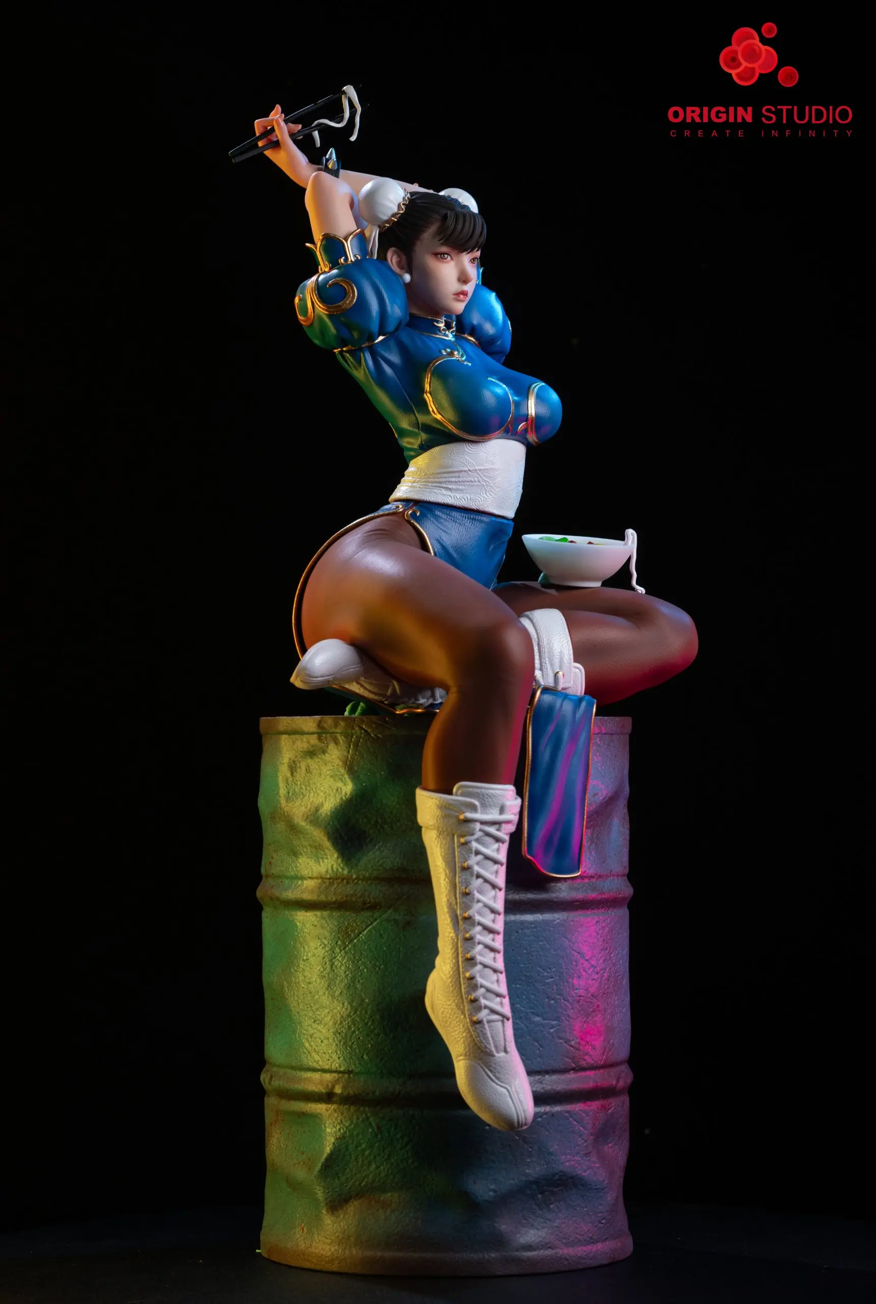 ORIGIN Studio - King of Fighters Light Statue of a Female Fighter Chun Statue(GK)