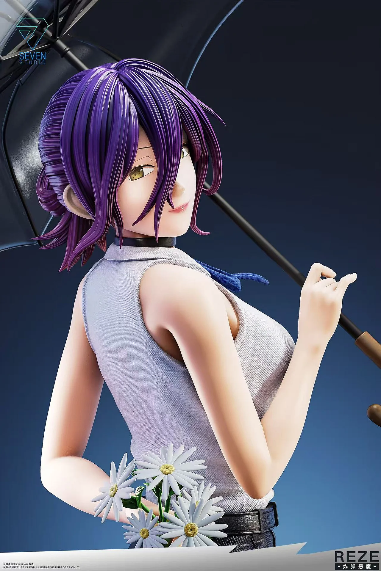 Seven Studio - Chainsaw Man Reze 1/4 Statue 