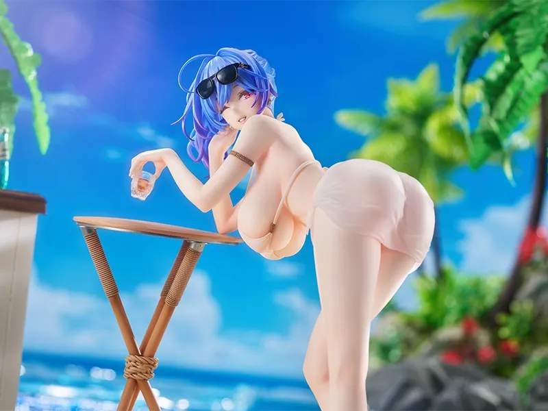 Azur Lane-An Afternoon on the Lido Deck Ver. USS St. Louis  1/7 Scale Statue(GK) (Adult 18+）-Good Smile Company-KWII-GK