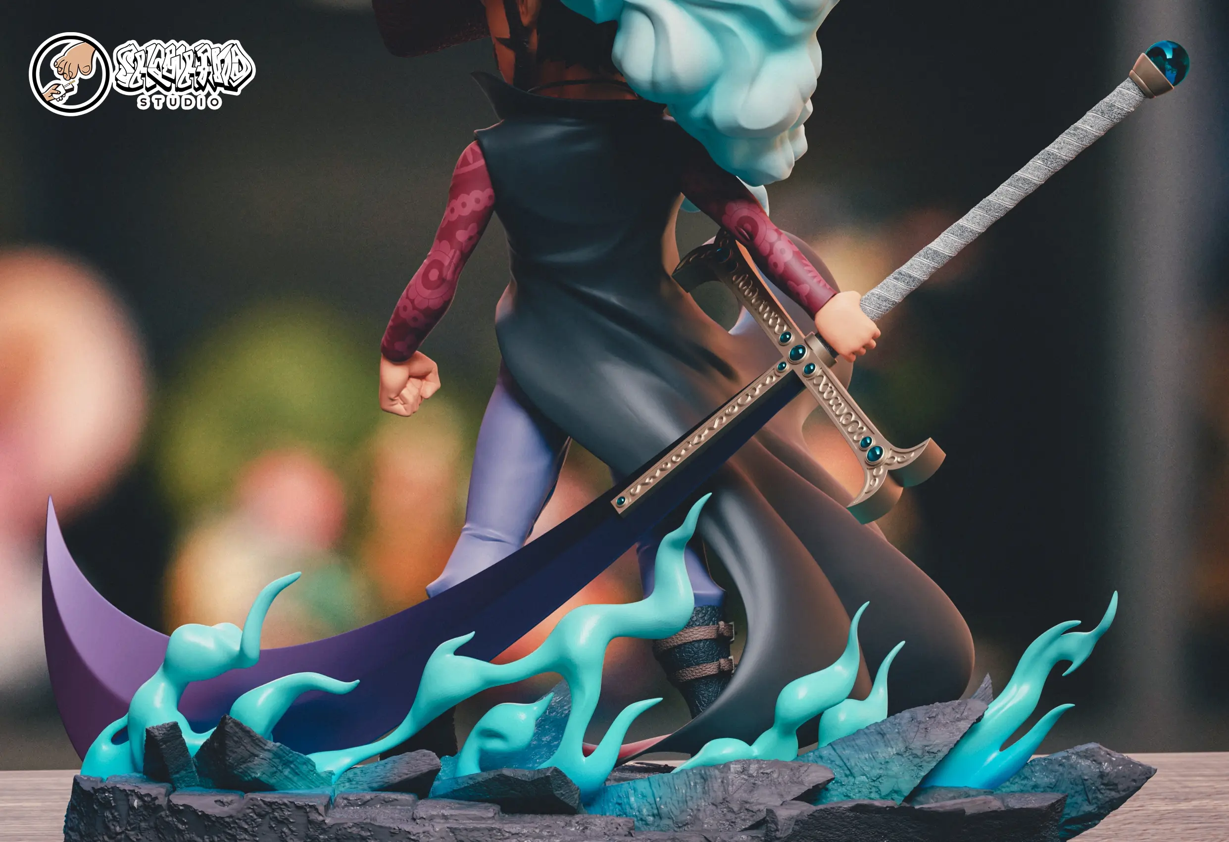 ShowHand Studio - One Piece Hawkeye Mihawk Statue(GK)