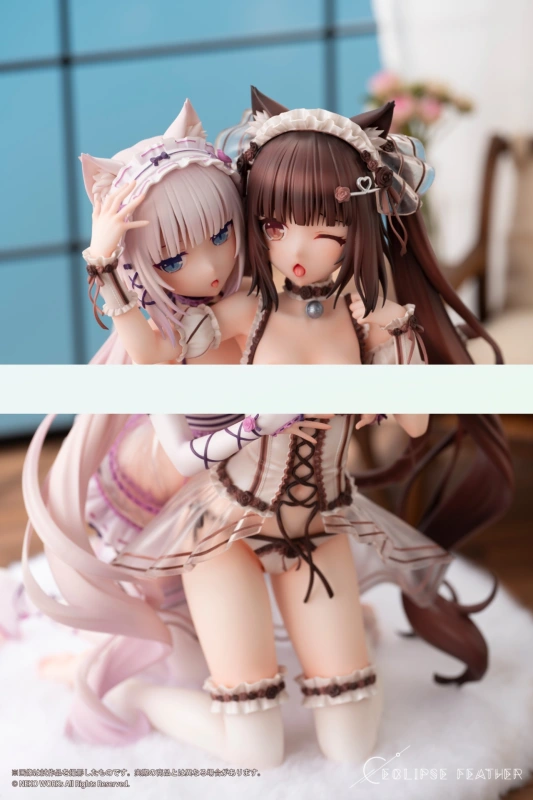 Eclipse Feather - Nekopara Chocola X Vanilla Hirusagari no Amai Tawamure Ver. 1/6 Figure Licensed Statue