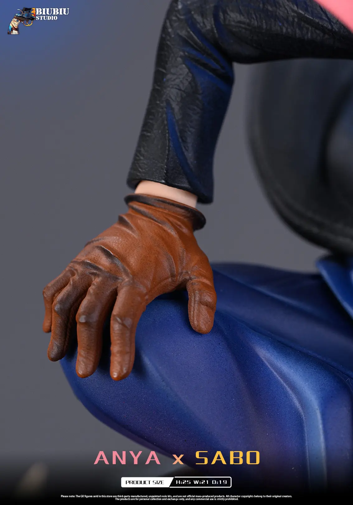 Biubiu Studio - Spy x Family ANYA x SABO Statue