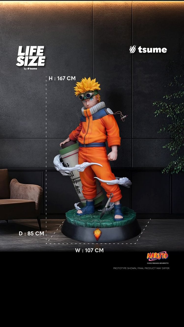 Naruto Uzumaki Life Size (Licensed) Statue(GK)Tsume Studio-KWII-GK