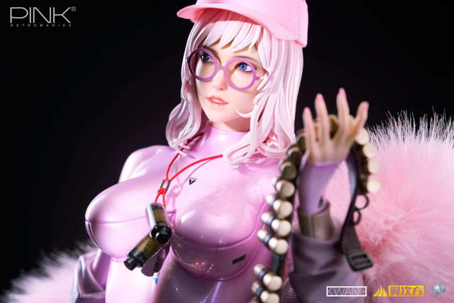 Original PINK with LED 1/4 scale statue GK, pre-sale, Anonymous & Polaris Studio