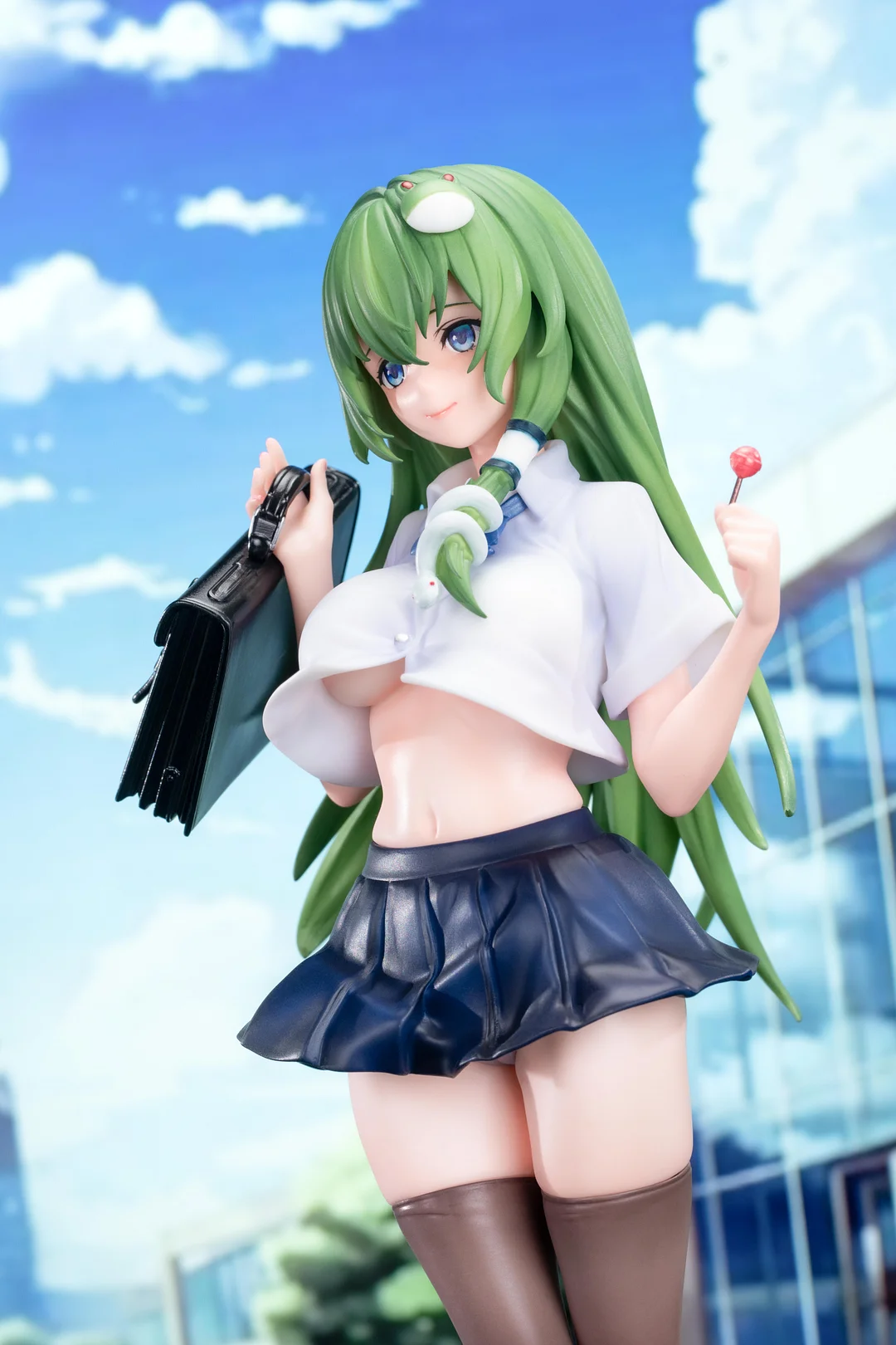 Touhou Project Kochiya Sanae Statue(GK)-TouFou Figure Studio & Orient Myth Studio 