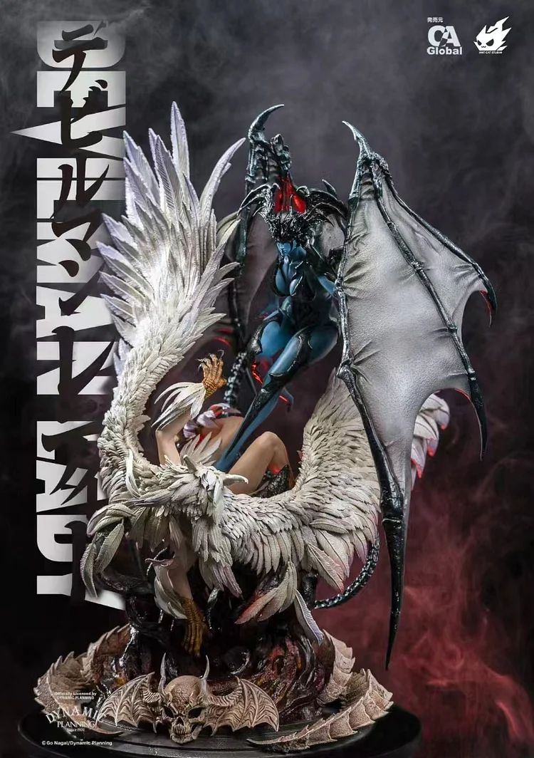DEVILMAN LADY Female Jun Fudo vs Ran Asuka (Licensed) 1/6 Statue(GK)-Cat Studio Pre-sale