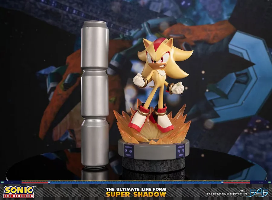 First 4 Figures - Sonic The Hedgehog - The Ultimate Life Form: Shadow the Hedgehog X Super Shadow (Licensed) Statue 