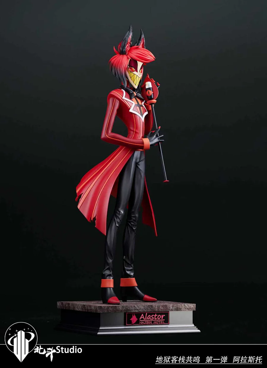 Hokuto Studio - Alastor Hazbin Hotel  Statue