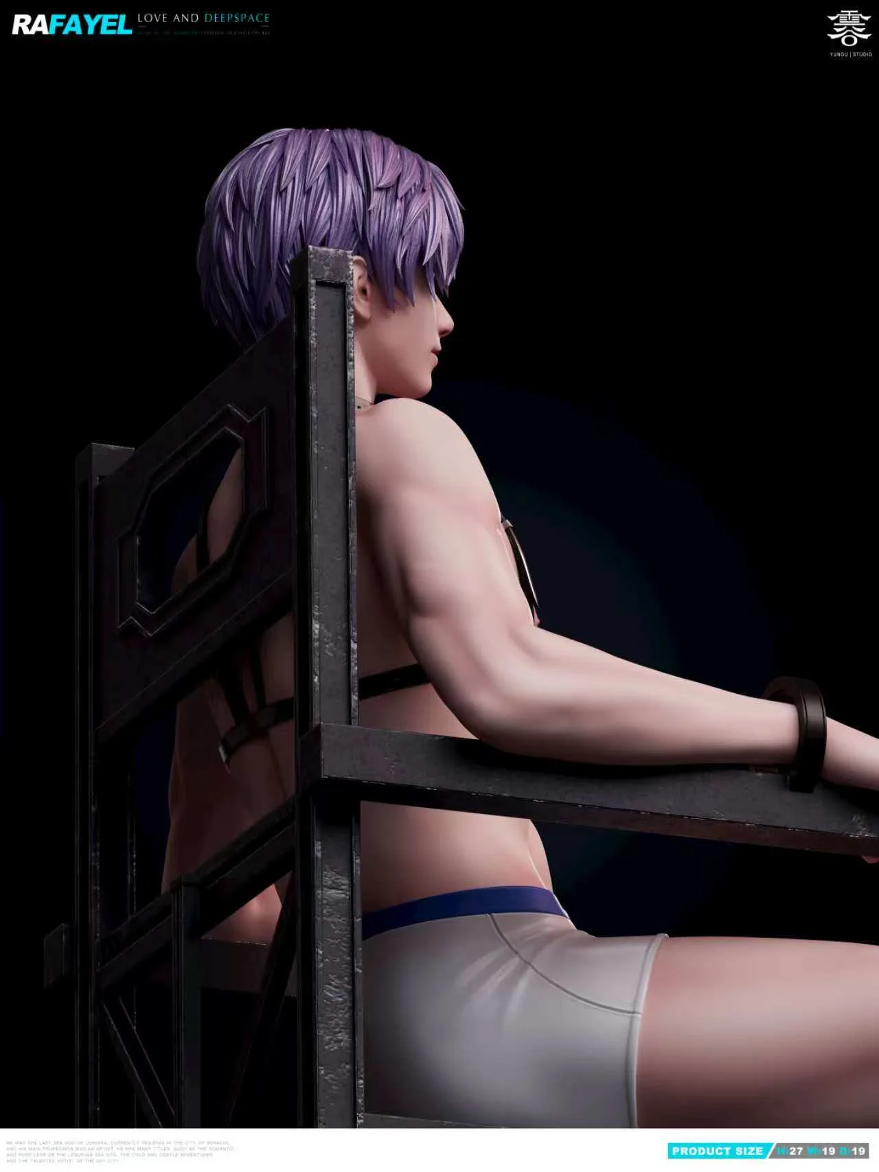 Yun Gu Studio - Love and Deepspace 1/6 Statue Mermaid Rafayel 