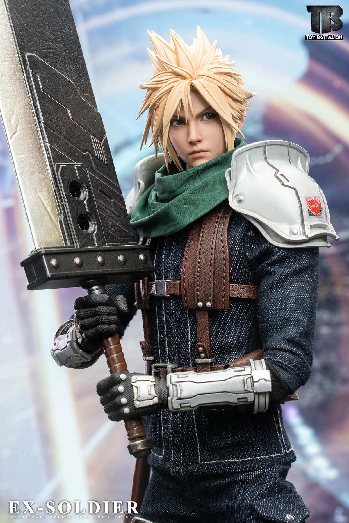 Final Fantasy 1/6 SOLDIER Cloud Strife TB025A TB025B Statue(GK)-TOYS BATTALION 