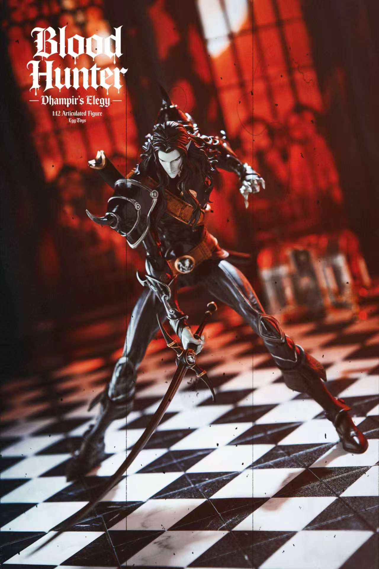 EGGTOYS Blood Hunter Dhampir’s Elegy 1/12 Action Figure (Licensed)