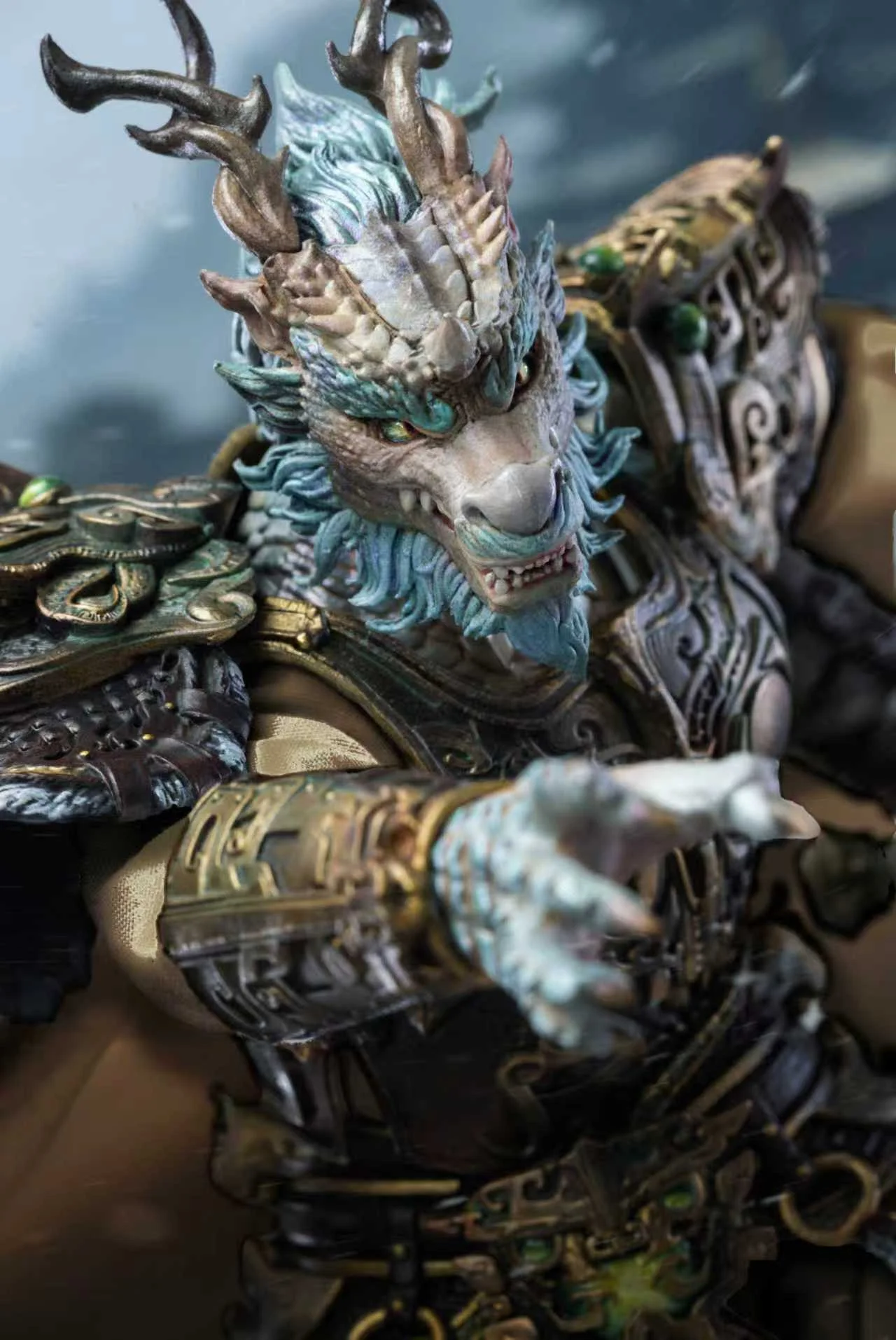 FancyRealm -  FJ-1B01 Twenty-Eight Constellations Kang Jin Long 1/12 Action Figure(Licensed) 