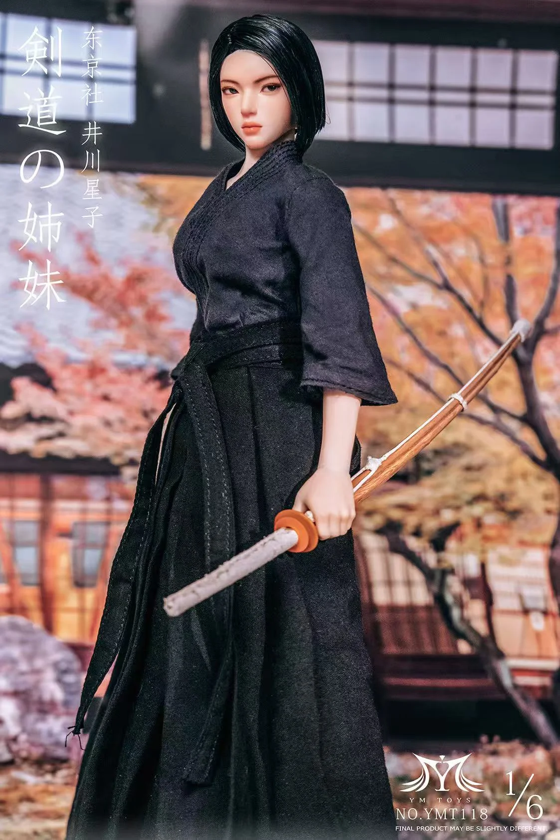 YMTOYS Studio - Kendo Girl Ikawa Hoshiko & Tama Tsuru 1/16 Action Figure