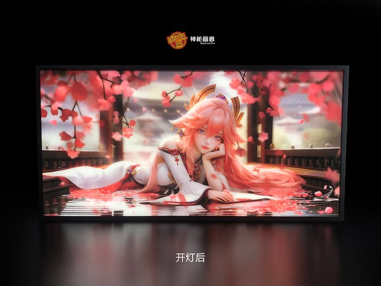 Genshin Impact - Decorative Painting of Yae Miko Scene，Mystical Art Studio -KWII-GK