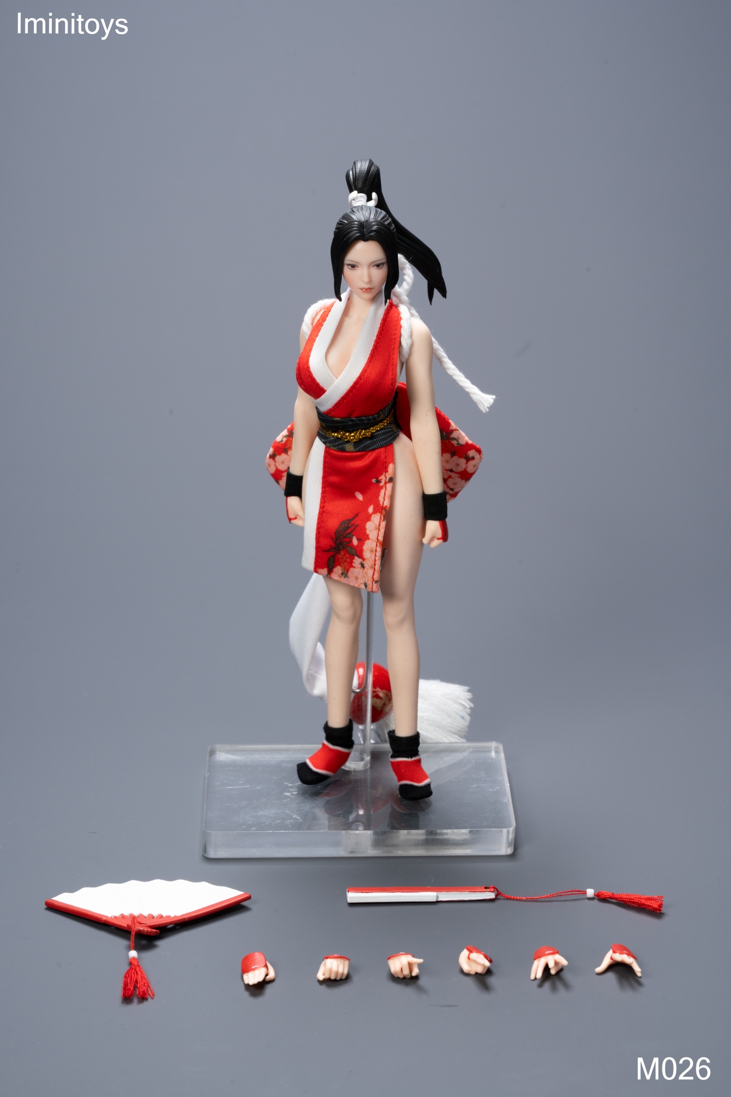 The King of Fighters M026  Shiranui Mai 1/12 Action Figure -Iminitoys Studio 