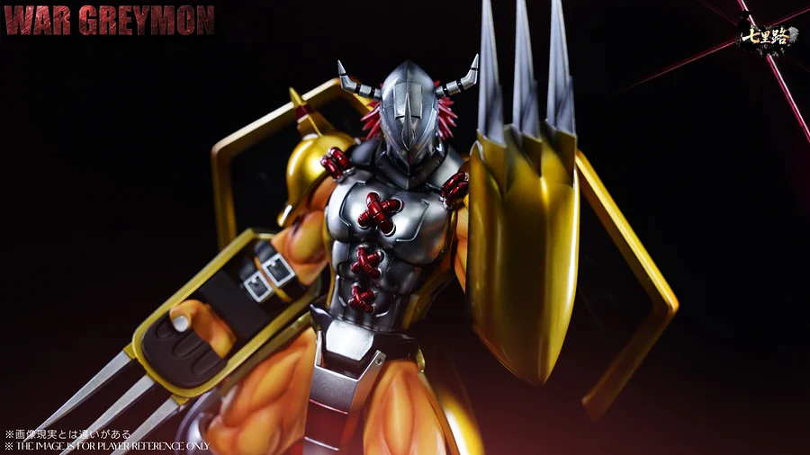 Digimon Series 02 Dual Pose WarGreymon Statue (GK) -QILILU Studio