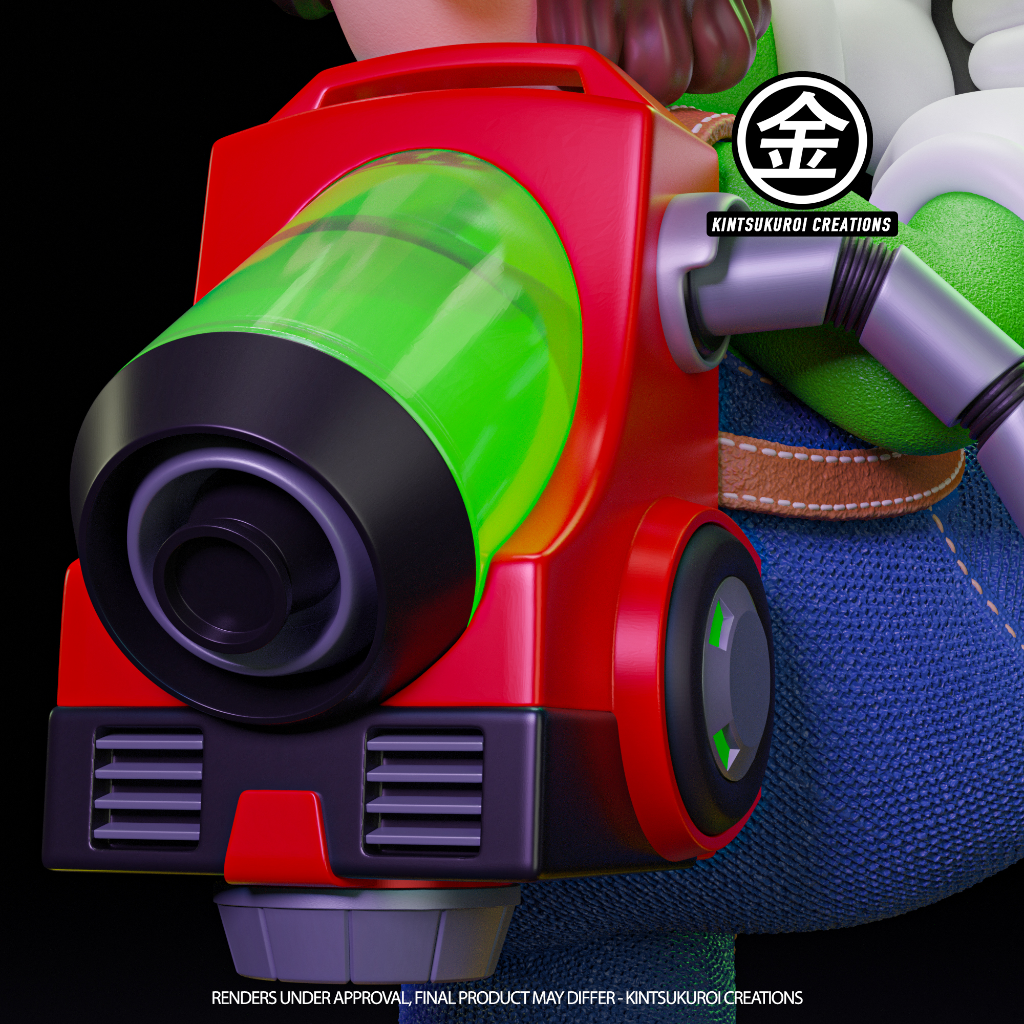 Super Mario Luigi's Mansion 3 Statue(GK)-Kintsukuroi Creations Studio 