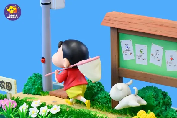 GuluPlanet Studio - Crayon Shin-Chan Shiro of Coal Town Statue Crayon Shin-chan 