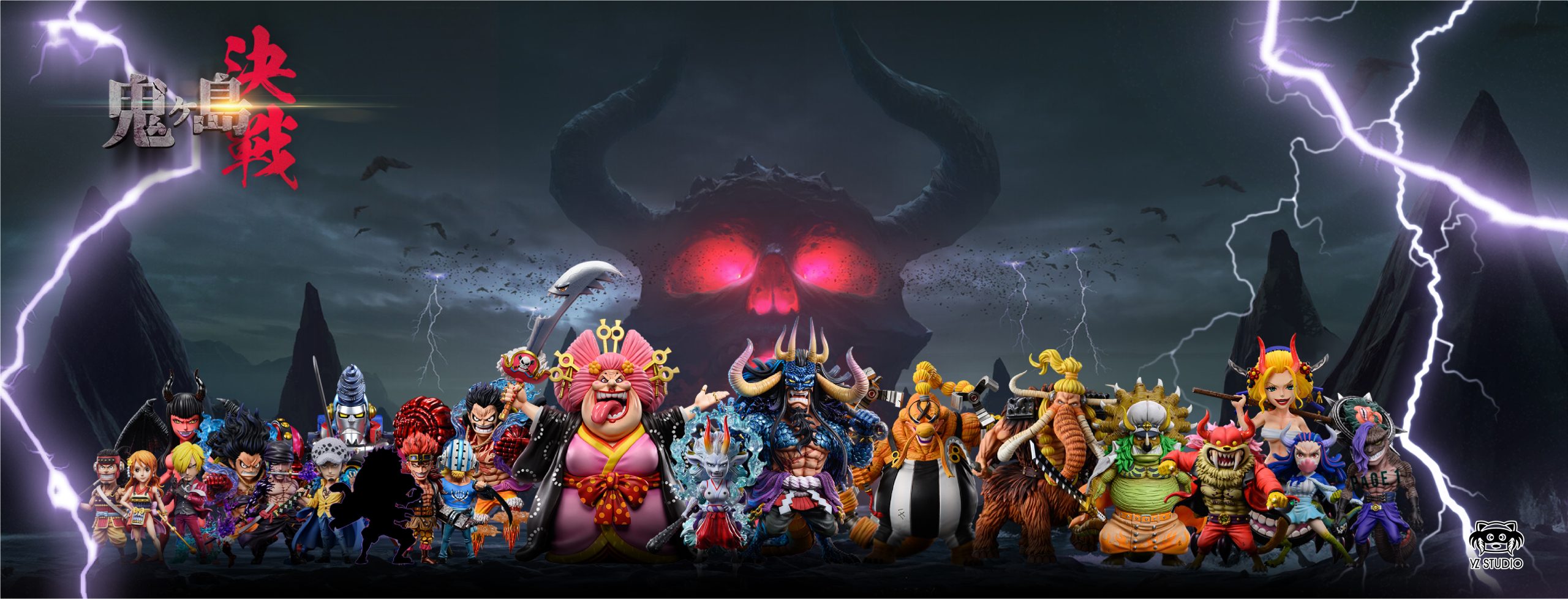 One Piece Battle of Onigashima Series #23 Onigashima Usopp Statue (GK) - YZ Studio