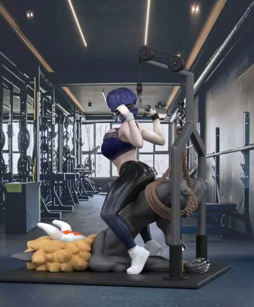 Xing Zhe Studio - Genshin Impact Ye Lan at the Gym Statue(GK)(Adult 18+) 