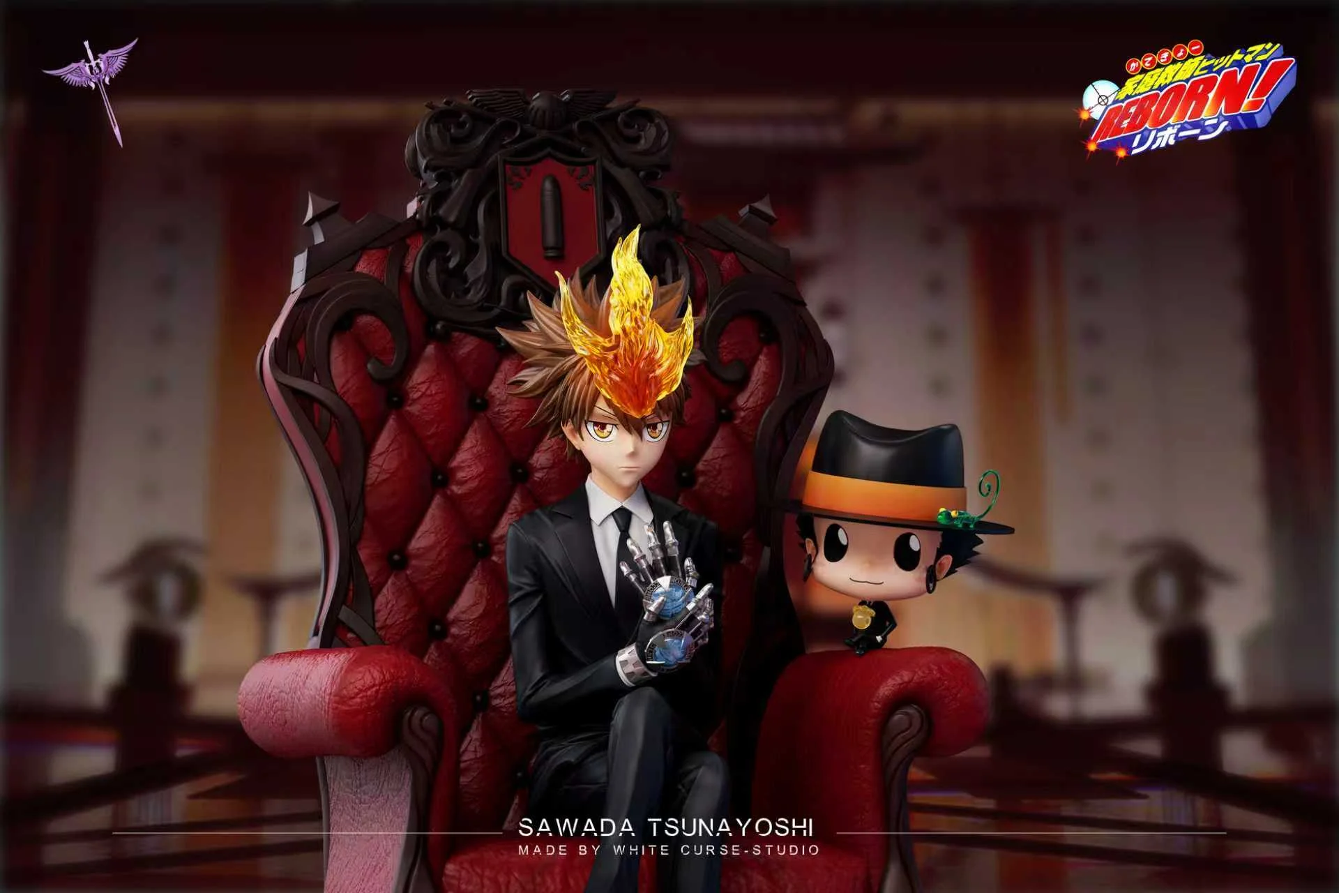 White Curse Studio -Hitman Reborn! Tsunayoshi Sawada 1/6 & 1/4 Statue 