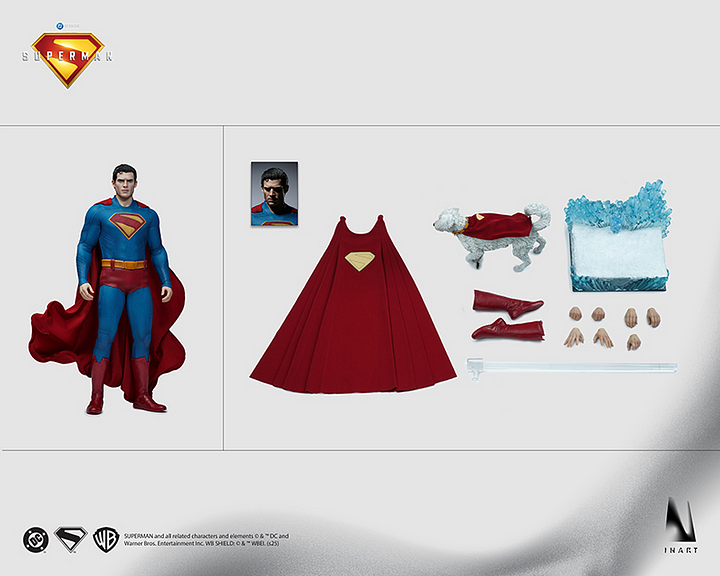 Superman (2025) Superman 1/6 Collectible Figure (Licensed) Action Figure -INART
