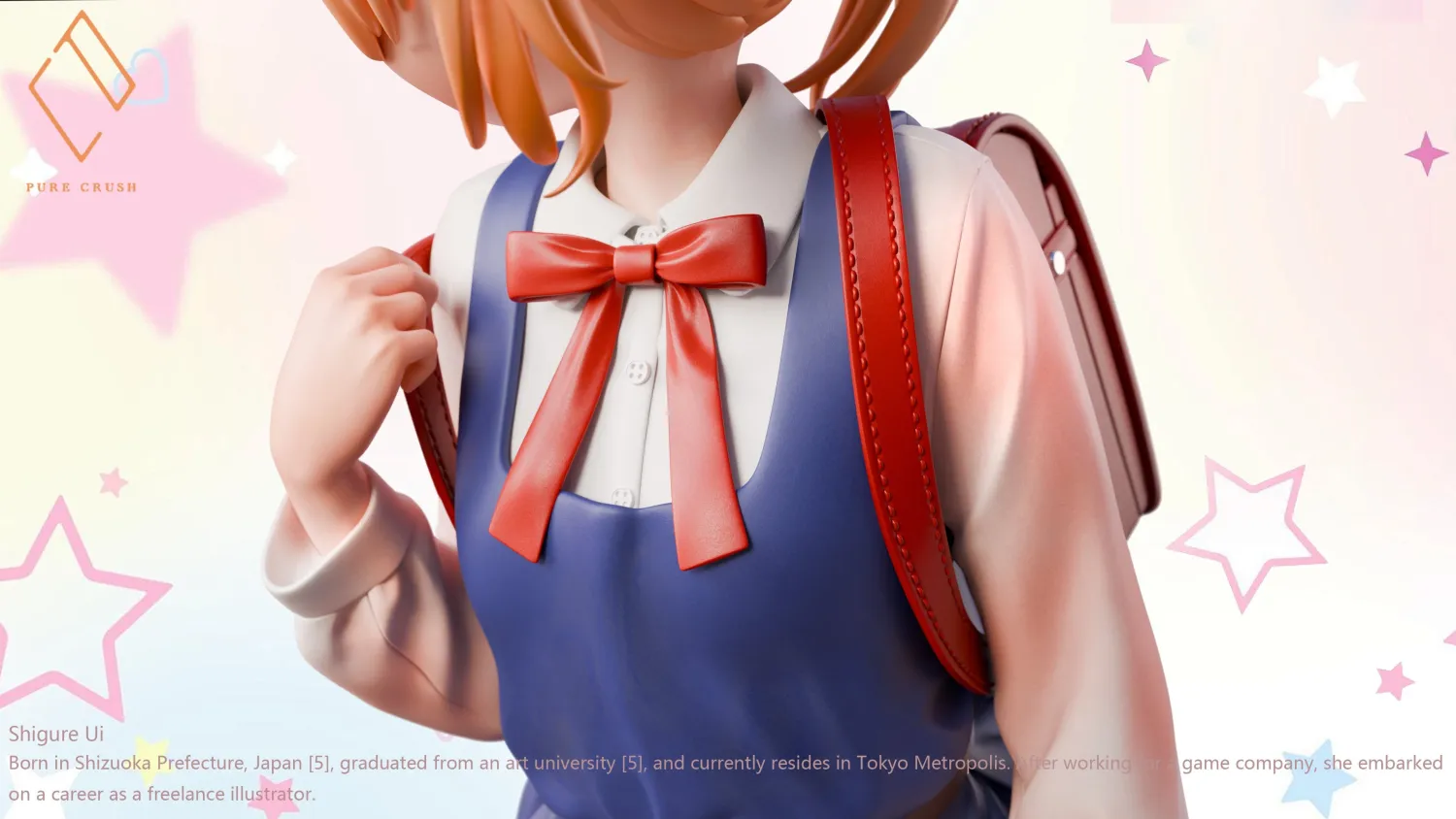 Pure Crush Studio - Shigure Ui Virtual YouTuber Statue 