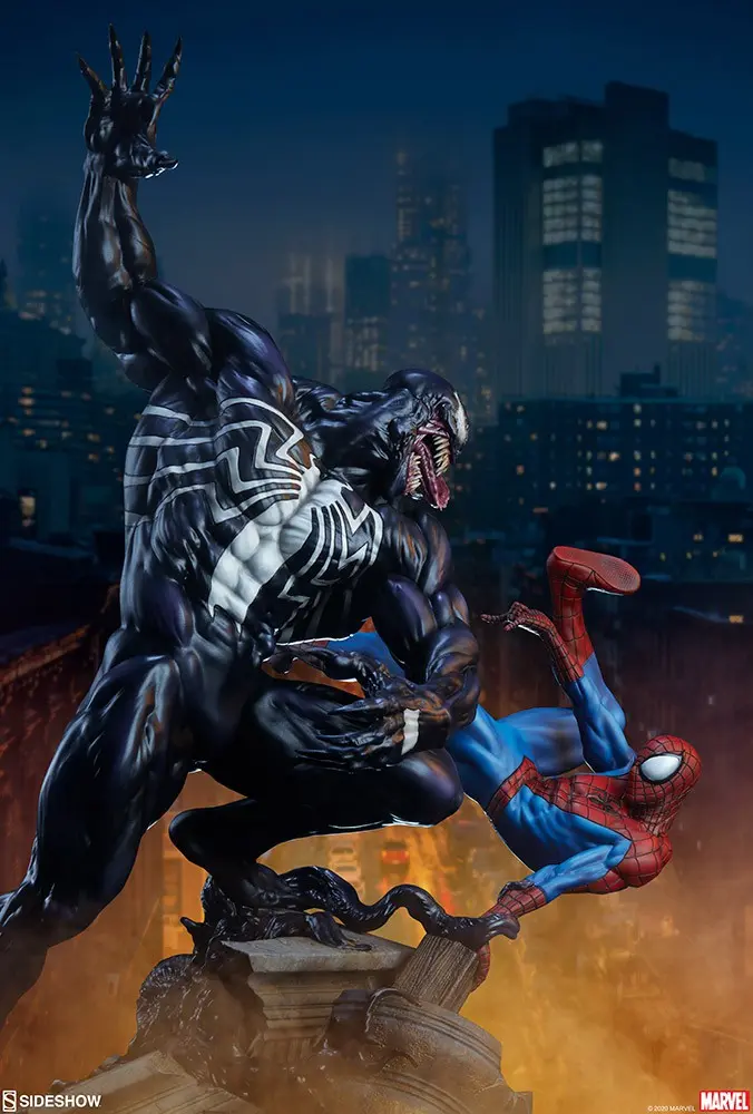Sideshow Collectibles - Spider Man vs Venom Maquette 200561 (Licensed)Statue(GK) 