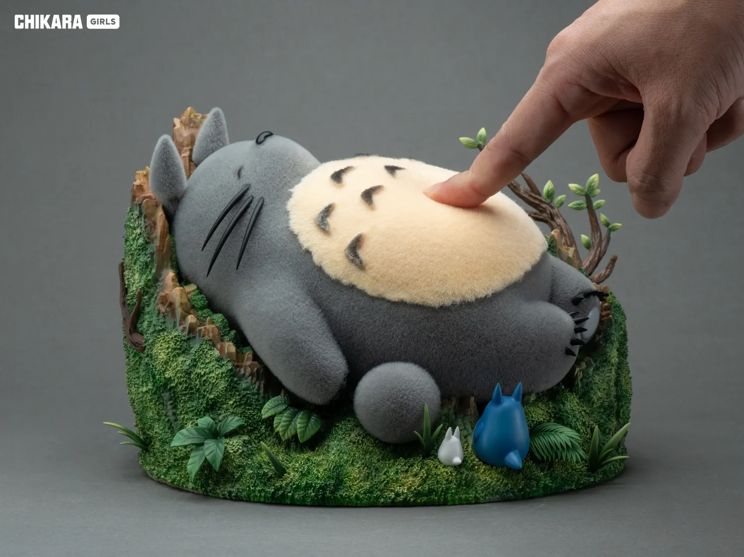 CHIKARA Studio -  My Neighbor Totoro Sleeping Totoro and Mei Statue 