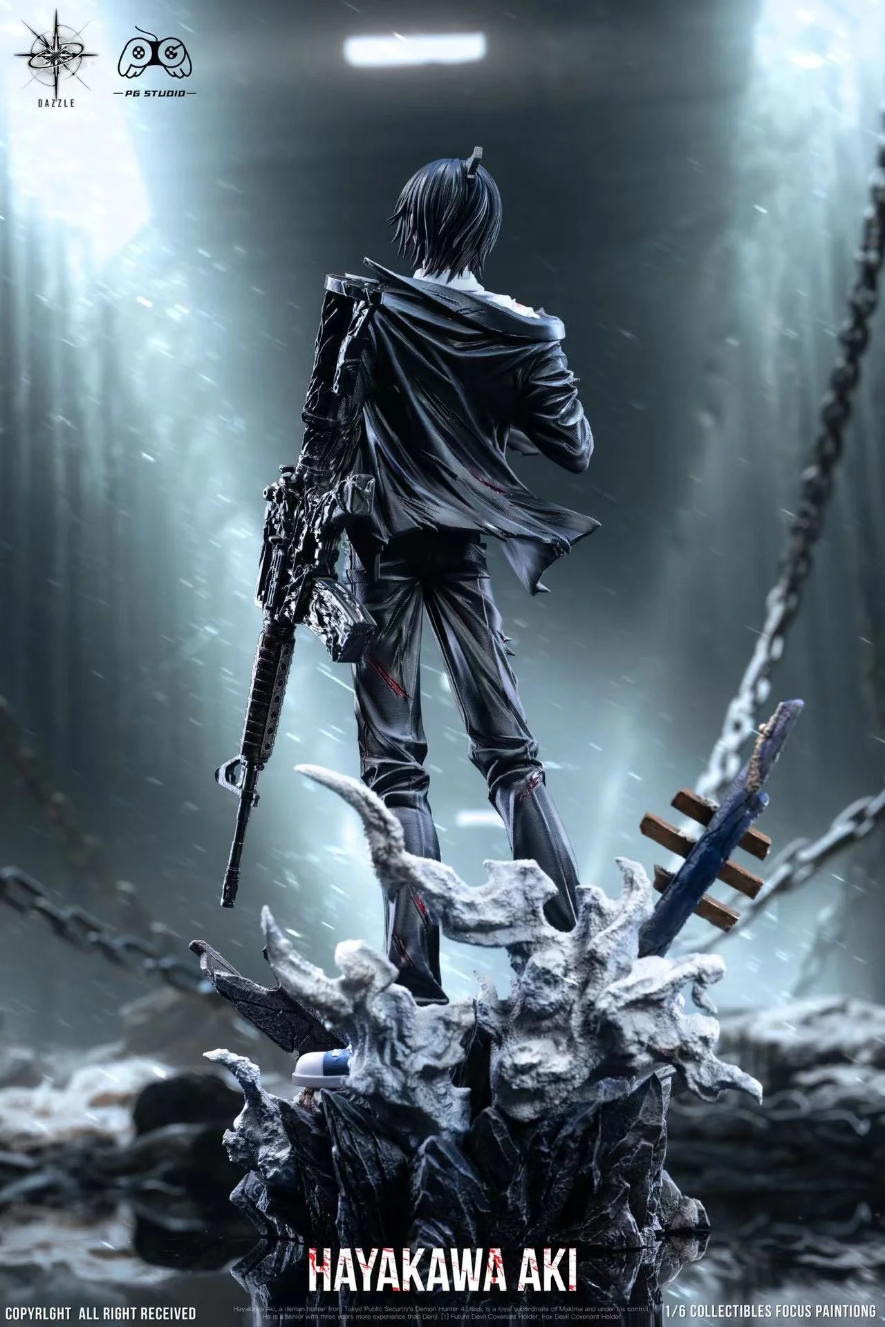 PG Studio X Dazzle Studio - Hayakawa Aki Chainsaw Man Statue(GK)