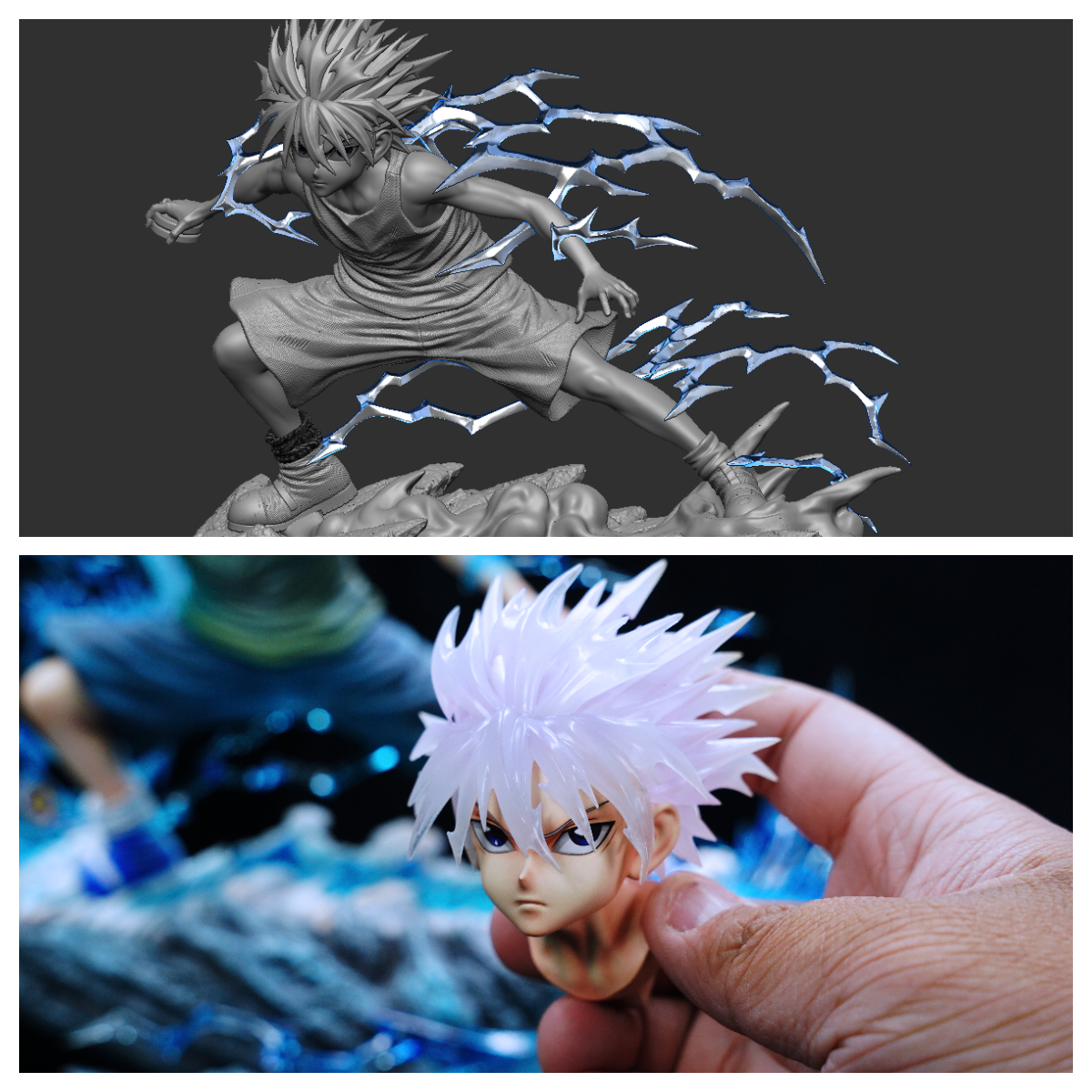 Hunter x Hunter Killua Zoldyck Statue GK-KG Studio Pre-sale