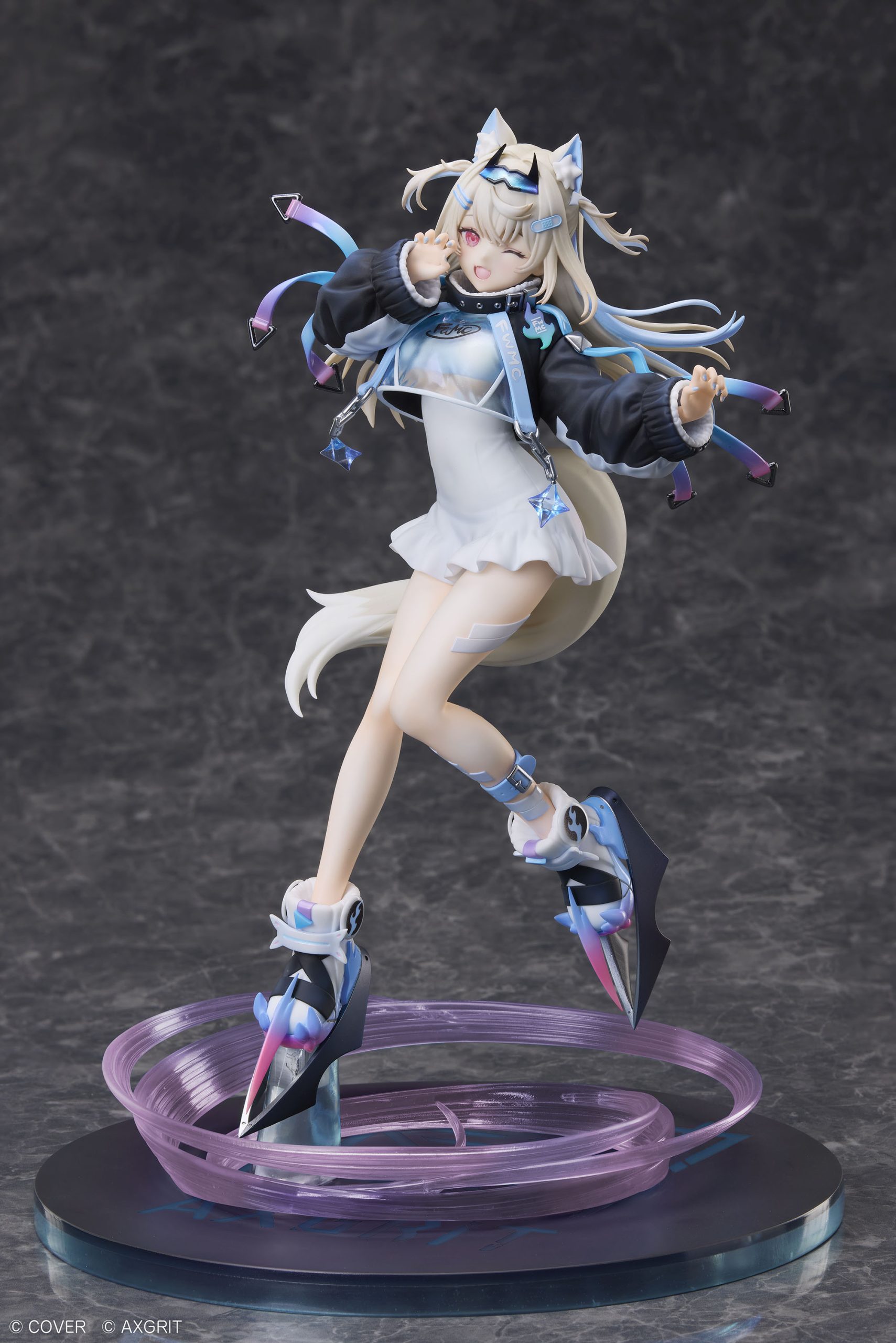 Hololive English -Advent- Fuwawa Abyssgard 1/7 Statue (GK)-Design COCO Pre-sale