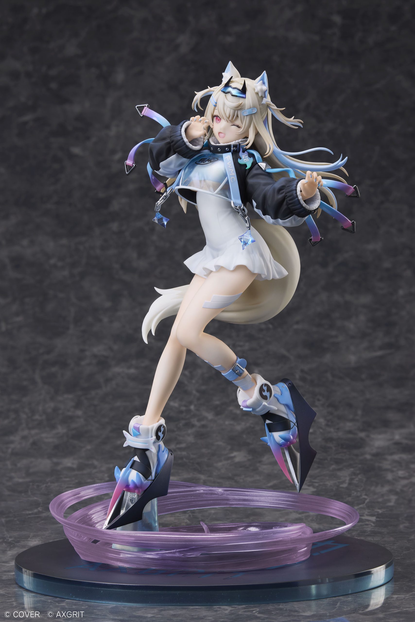 Hololive English -Advent- Fuwawa Abyssgard 1/7 Statue (GK)-Design COCO Pre-sale
